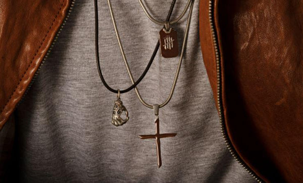 Layered Necklaces from the Funky Money, The Cross, and Triumph Collections