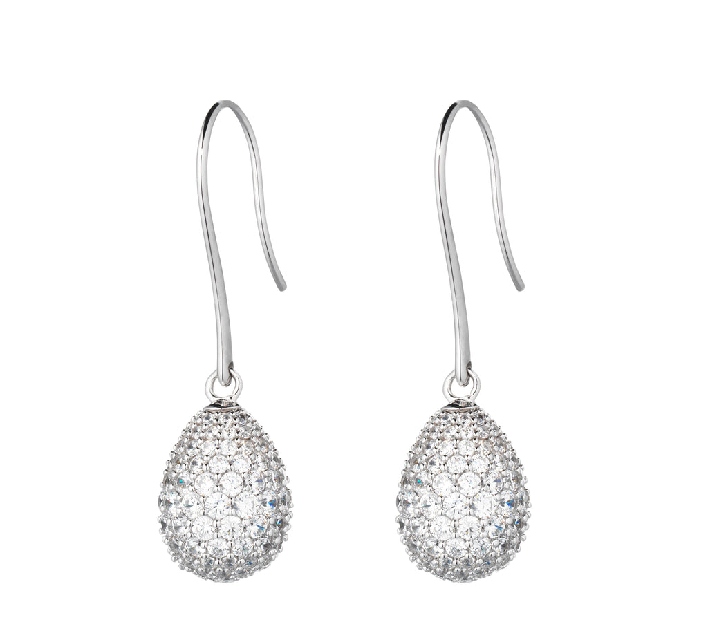 9Nine Egg Drop Earrings Tsars Collection by Tatiana Fabergé SA – 9Nine – Earrings