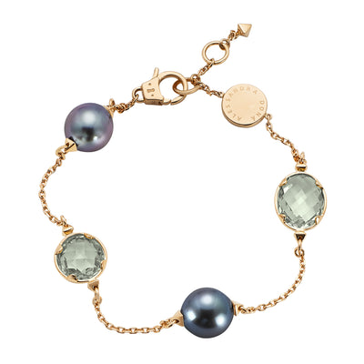 Secret Date Semiprecious & Pearl Bracelet