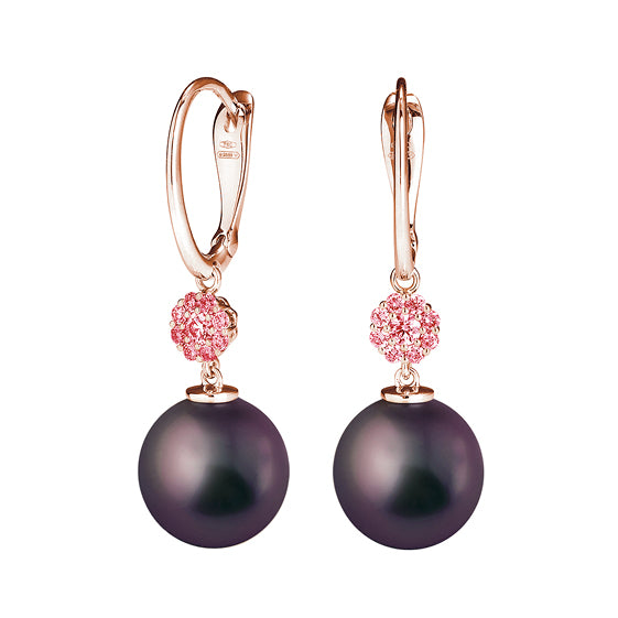 Timeless Cluster & Pearl Drop Earrings Alessandra Donà – Timeless – Earrings