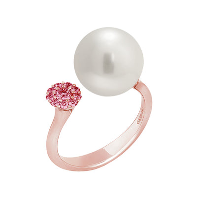 Timeless Cluster & Pearl Ring