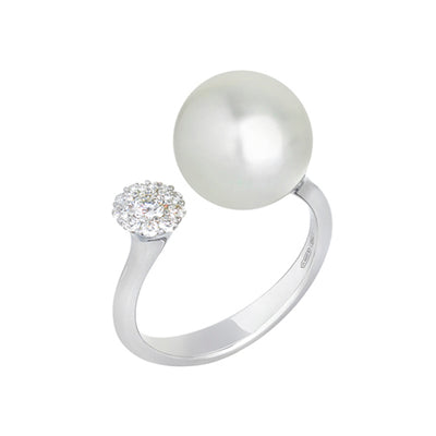 Timeless Cluster & Pearl Ring