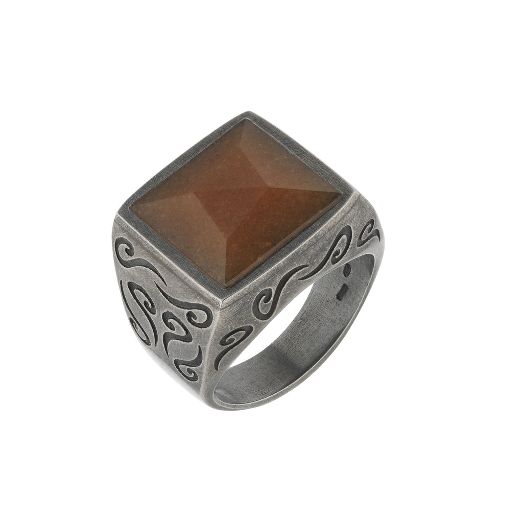 Ara Square Gemstone Ring MARCO DAL MASO – Ara – Ring