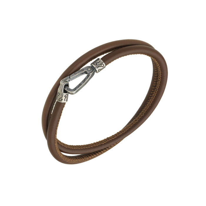 Lash Smooth Leather Double Wrap Bracelet MARCO DAL MASO – Lash – Bracelet