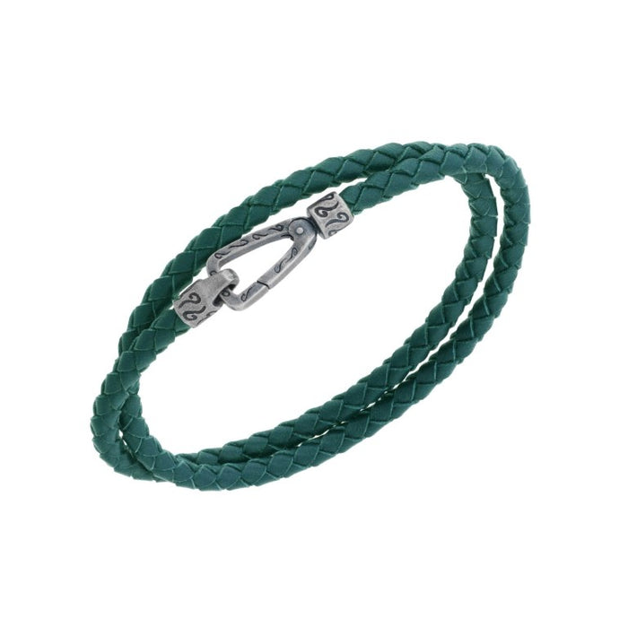 Lash Woven Leather Double Wrap Bracelet MARCO DAL MASO – Lash – Bracelet