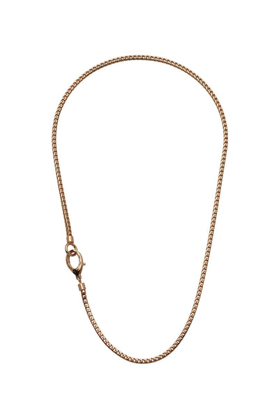 Ulysses Thin Yellow Gold Plated Necklace