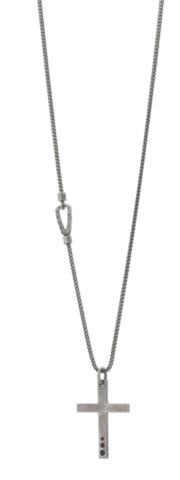 The Cross Dotted Pendant Necklace