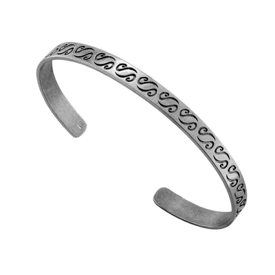 Ara Engraved Cuff Bracelet