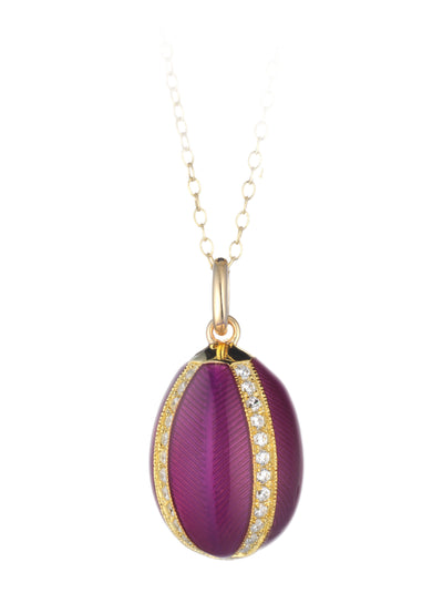 Peter Carl Classic Egg Pendant Necklace Tsars Collection by Tatiana Fabergé SA – Peter Carl Classics – Necklace