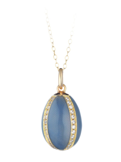 Peter Carl Classic Egg Pendant Necklace