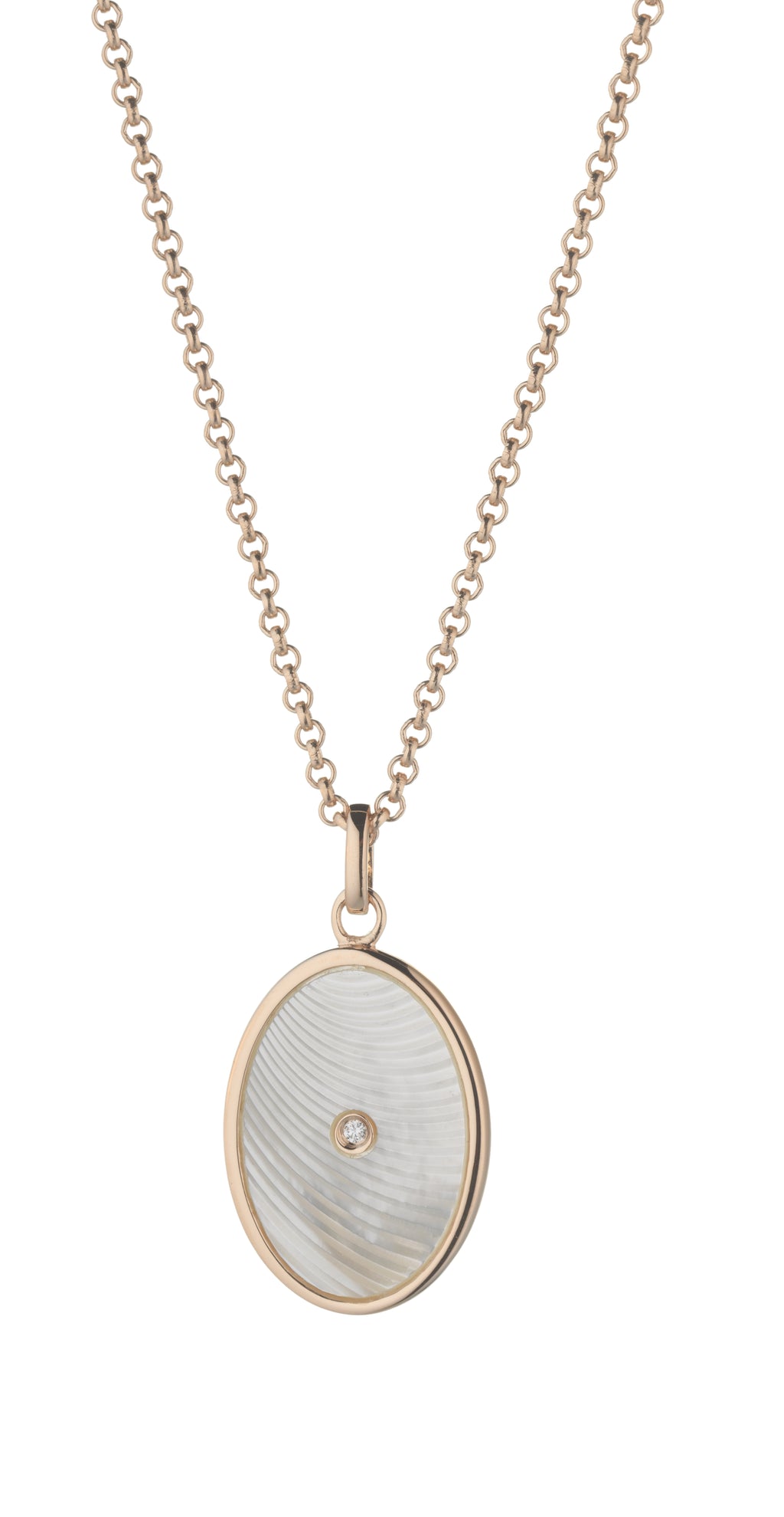 Moika Oval Pendant Necklace