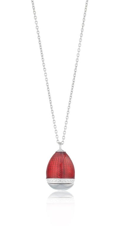 Romanov Secret Keeper Egg Pendant Necklace