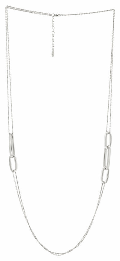Forever Chic Link & Chain Long Necklace