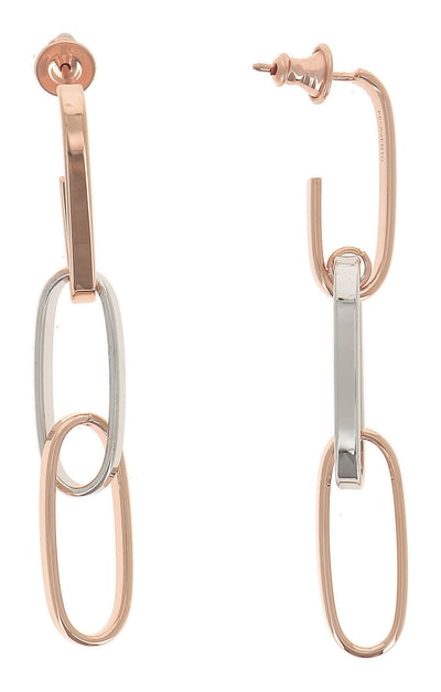 Forever Chic Paper Clip Drop Earrings